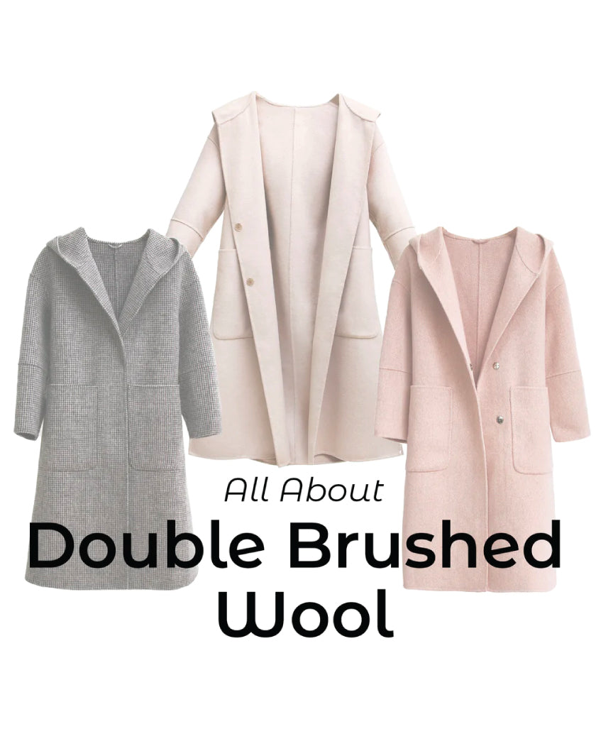 Brushed Polyester Wool Coating