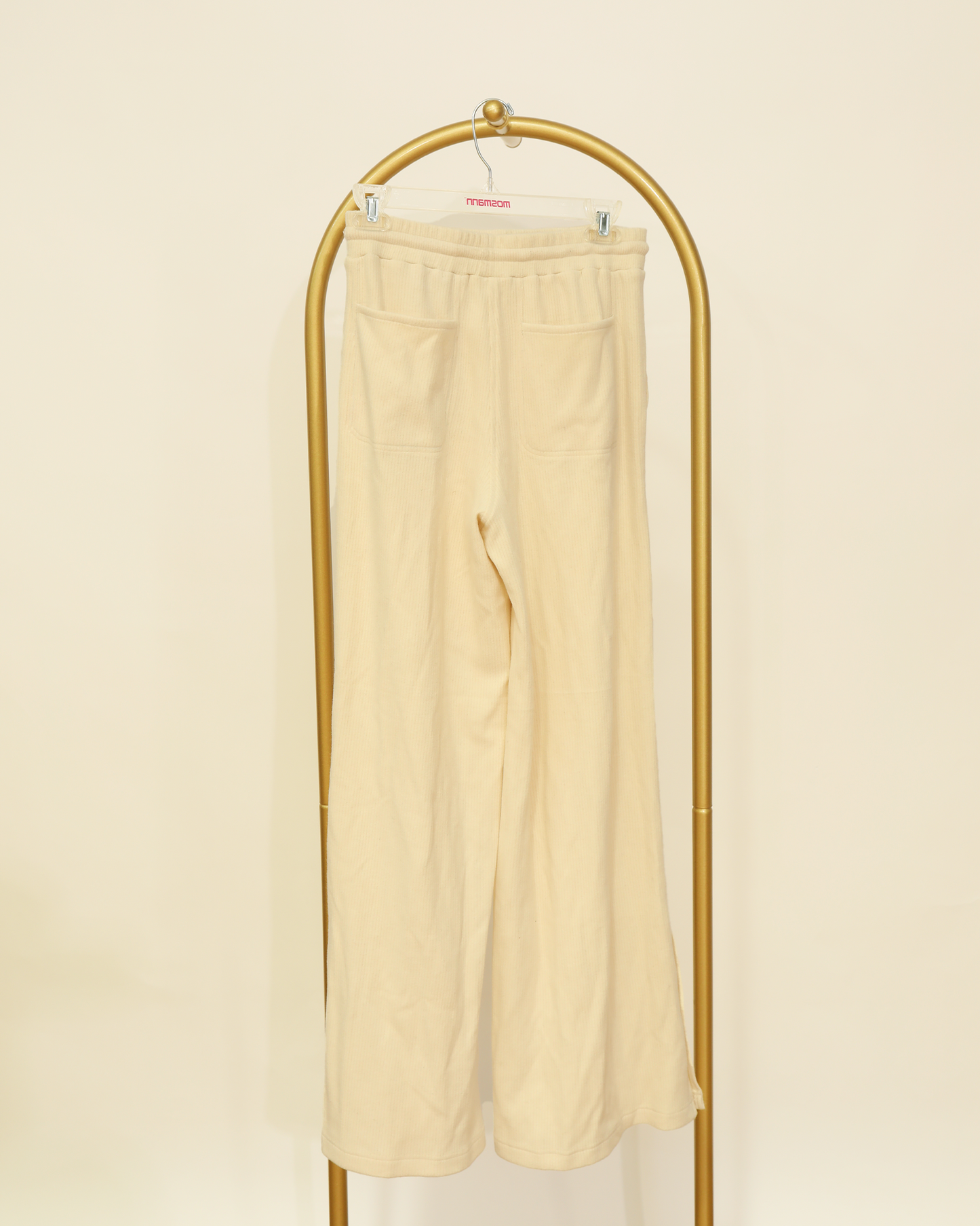 Drawstring Track Pants - Cream