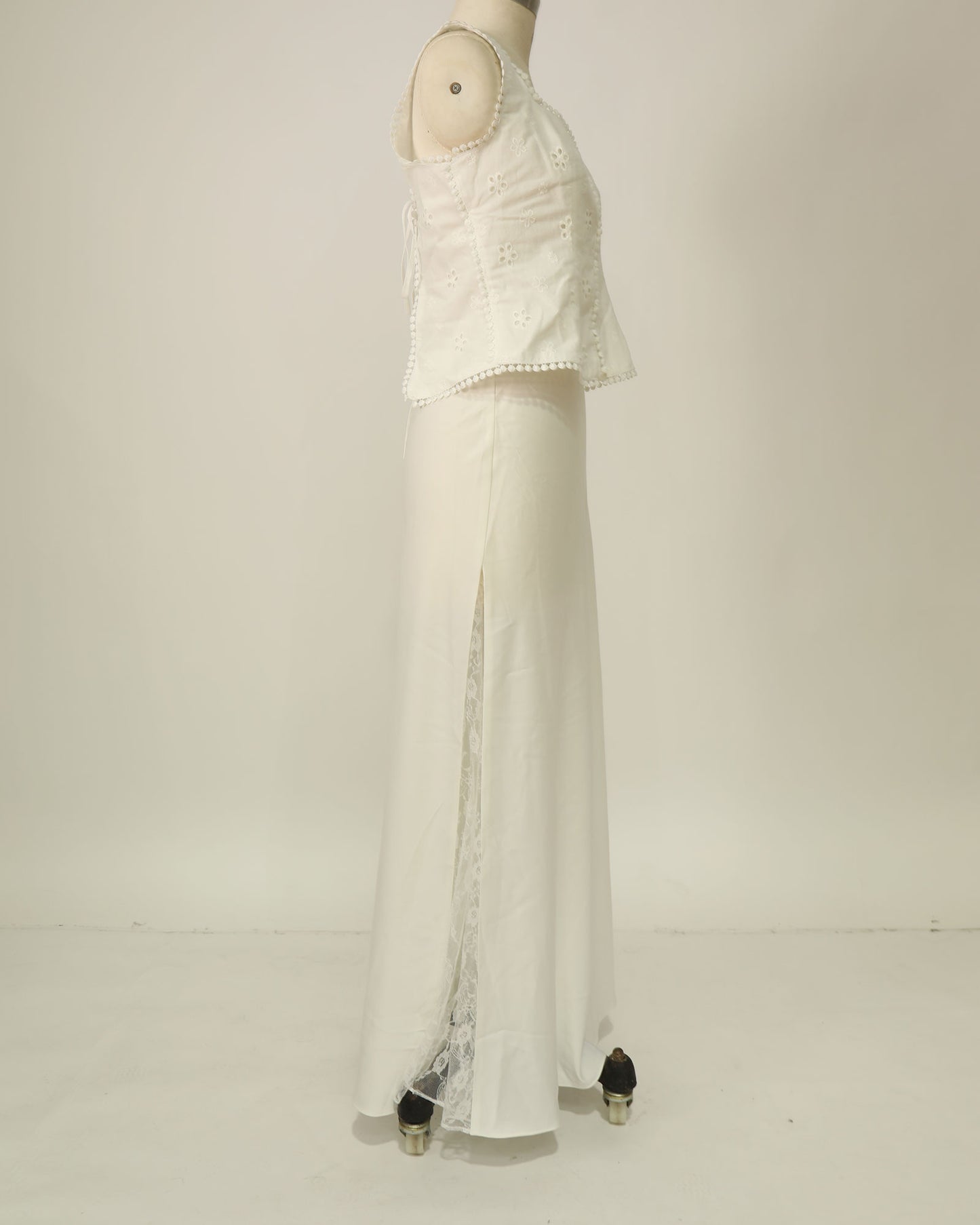 California Dreamin' Maxi Skirt - White