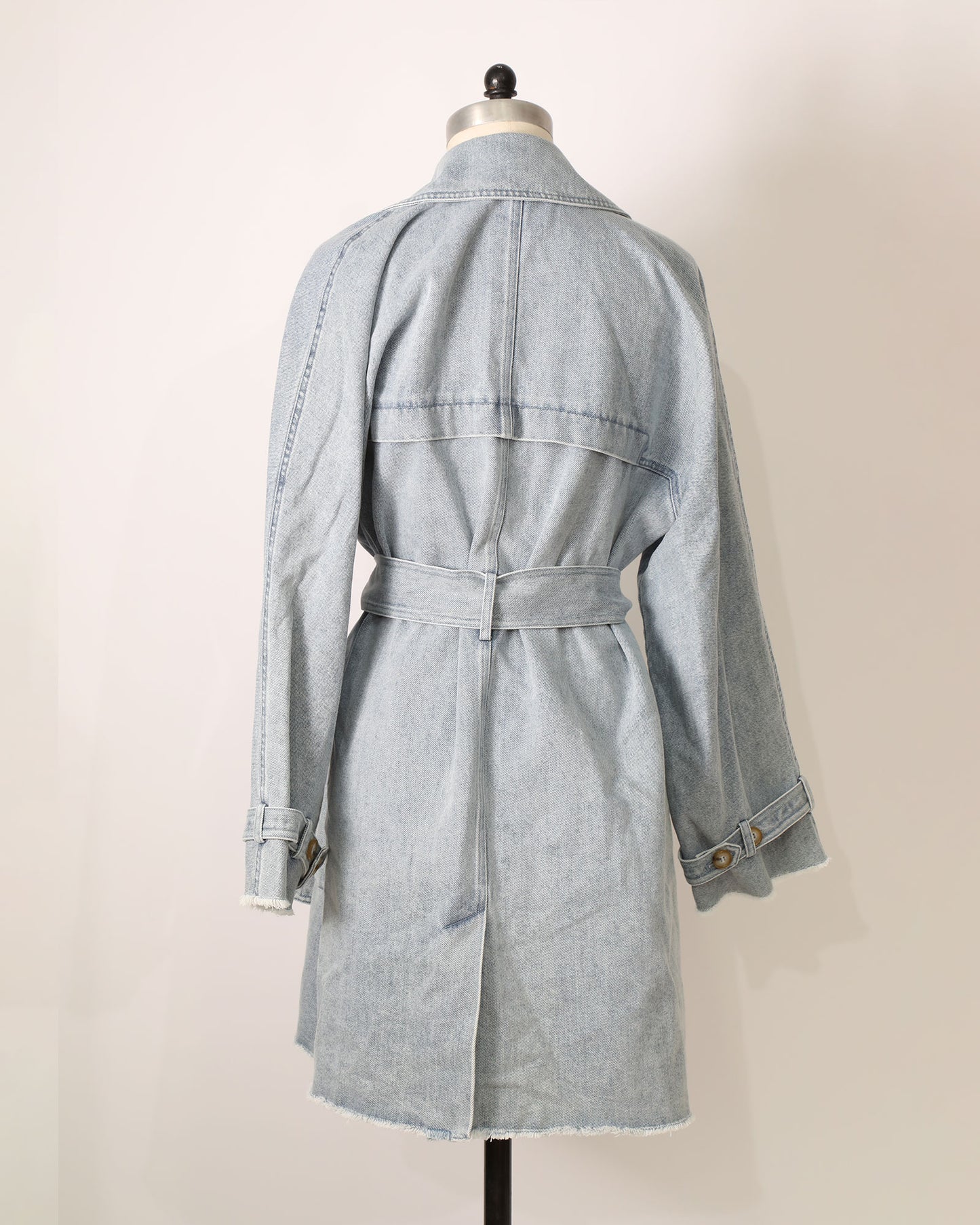 Relaxed Boyfriend Denim Jacket - Indigo