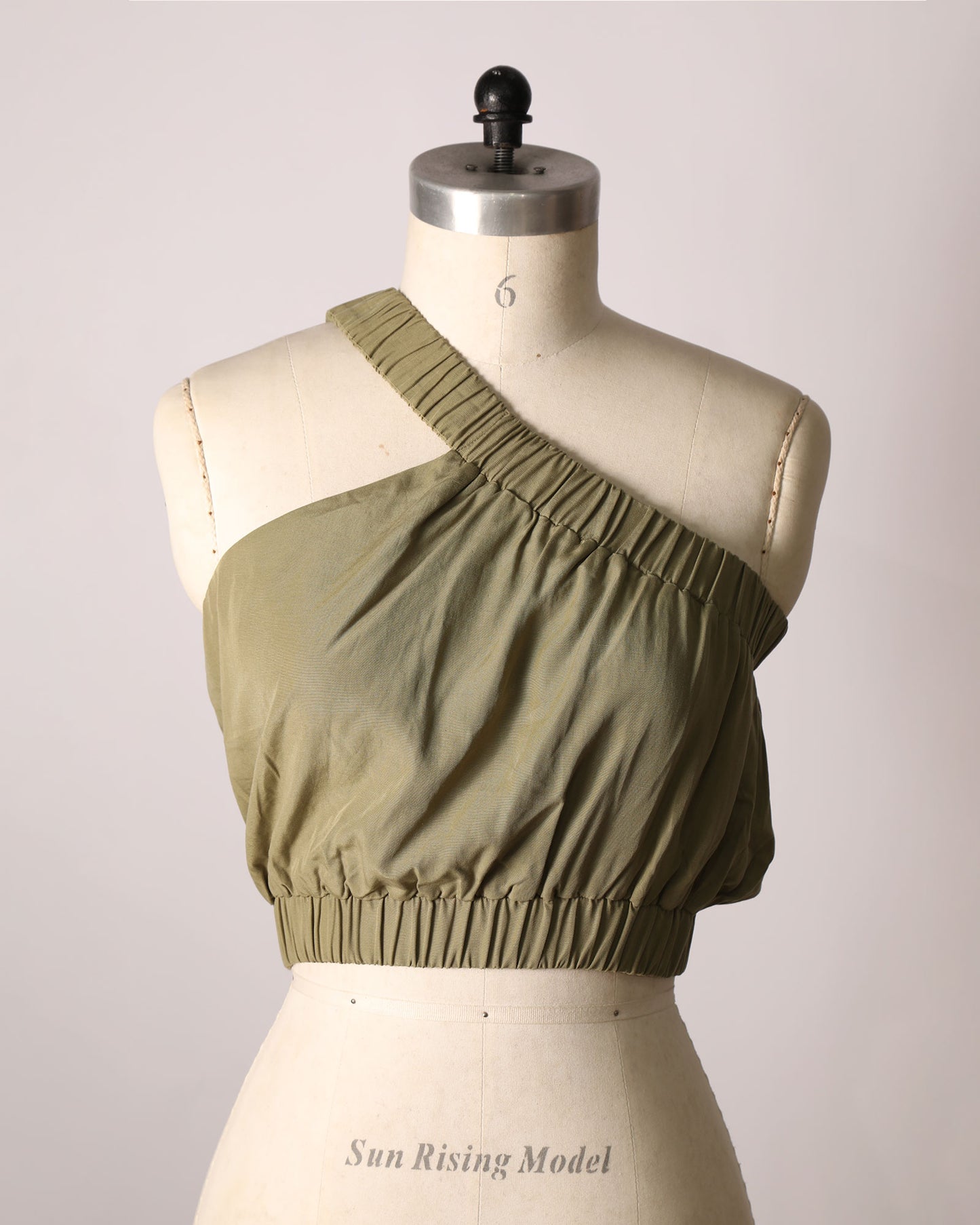 Sideline Cropped Top - Green