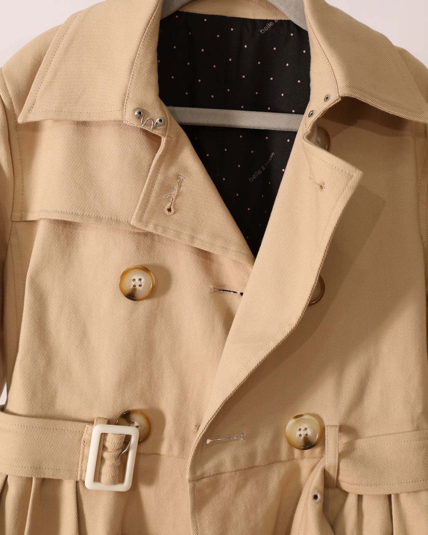 Miss Sunshine Trench Coat - Camel