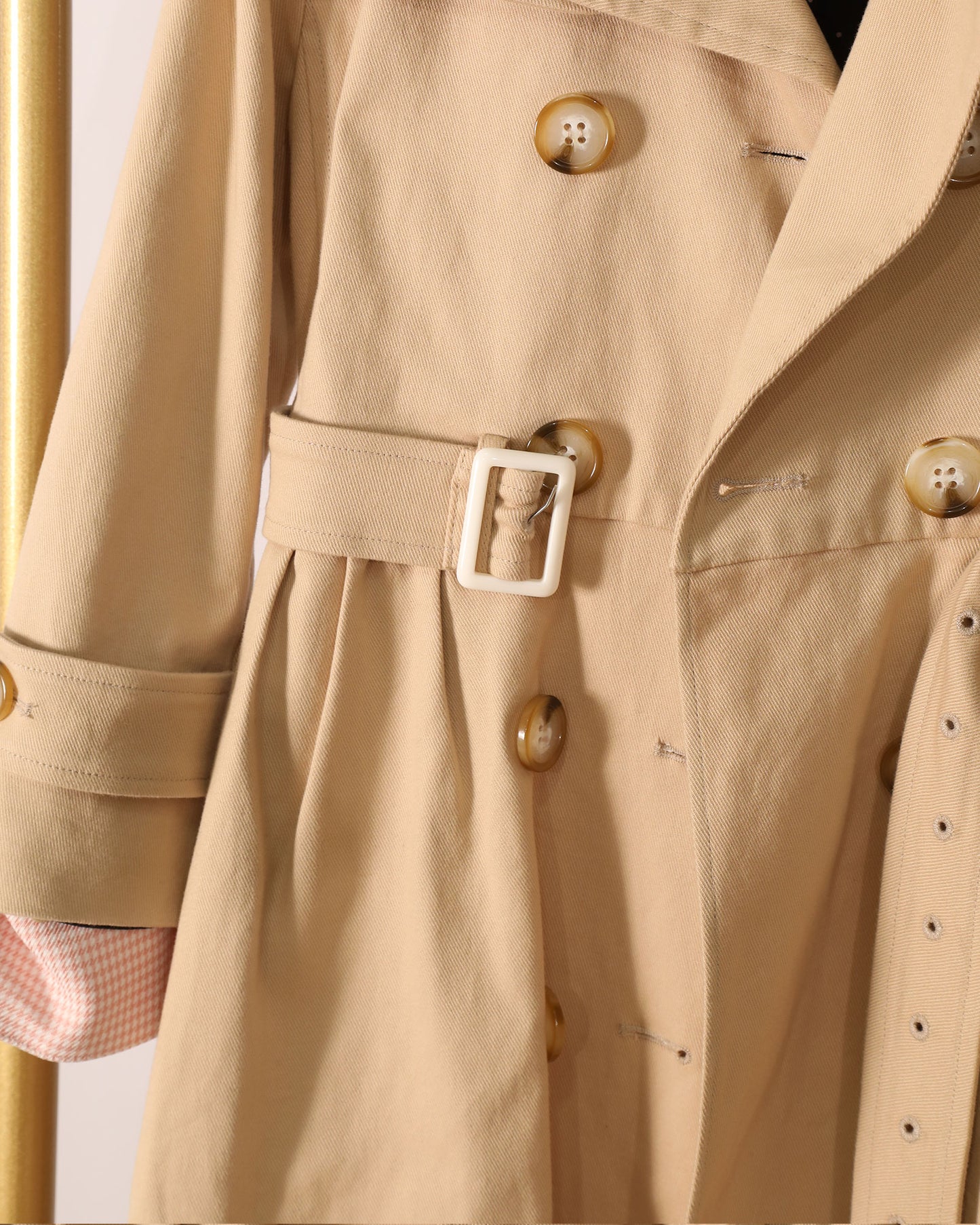 Miss Sunshine Trench Coat - Camel