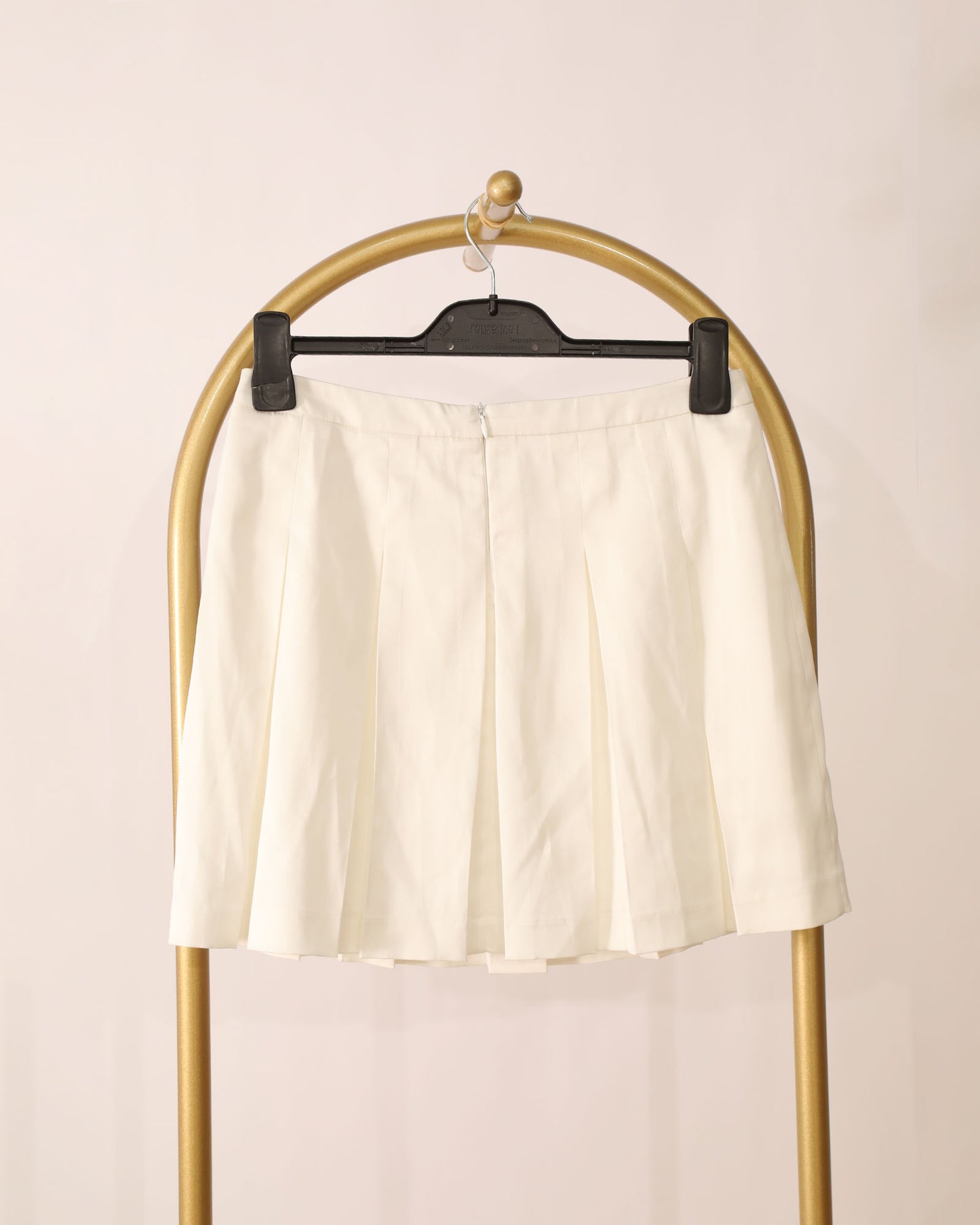 Pleated Tennis Skirt - White