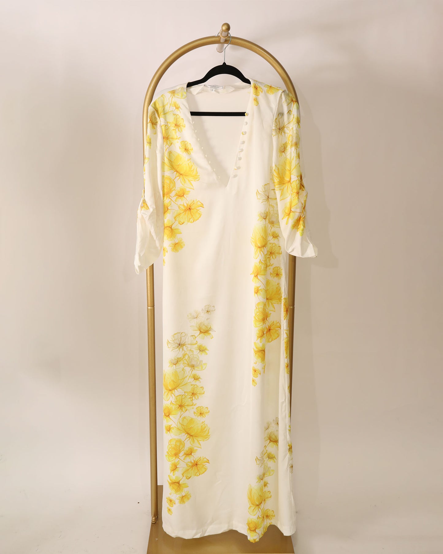 The Botanist Maxi Dress - Yellow Floral