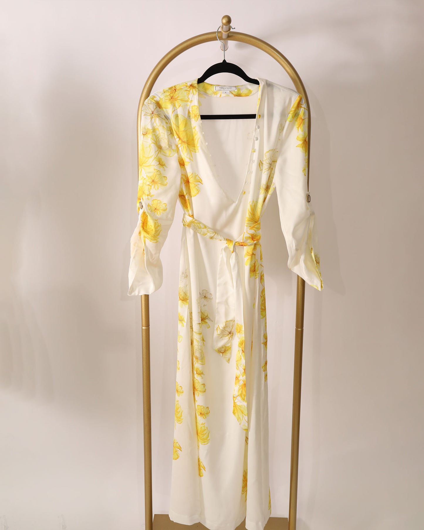 The Botanist Maxi Dress - Yellow Floral