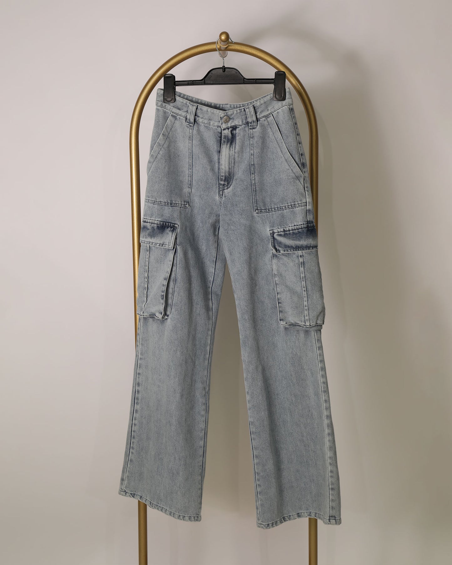 Southern Nights Cargo Jean - Stonewash