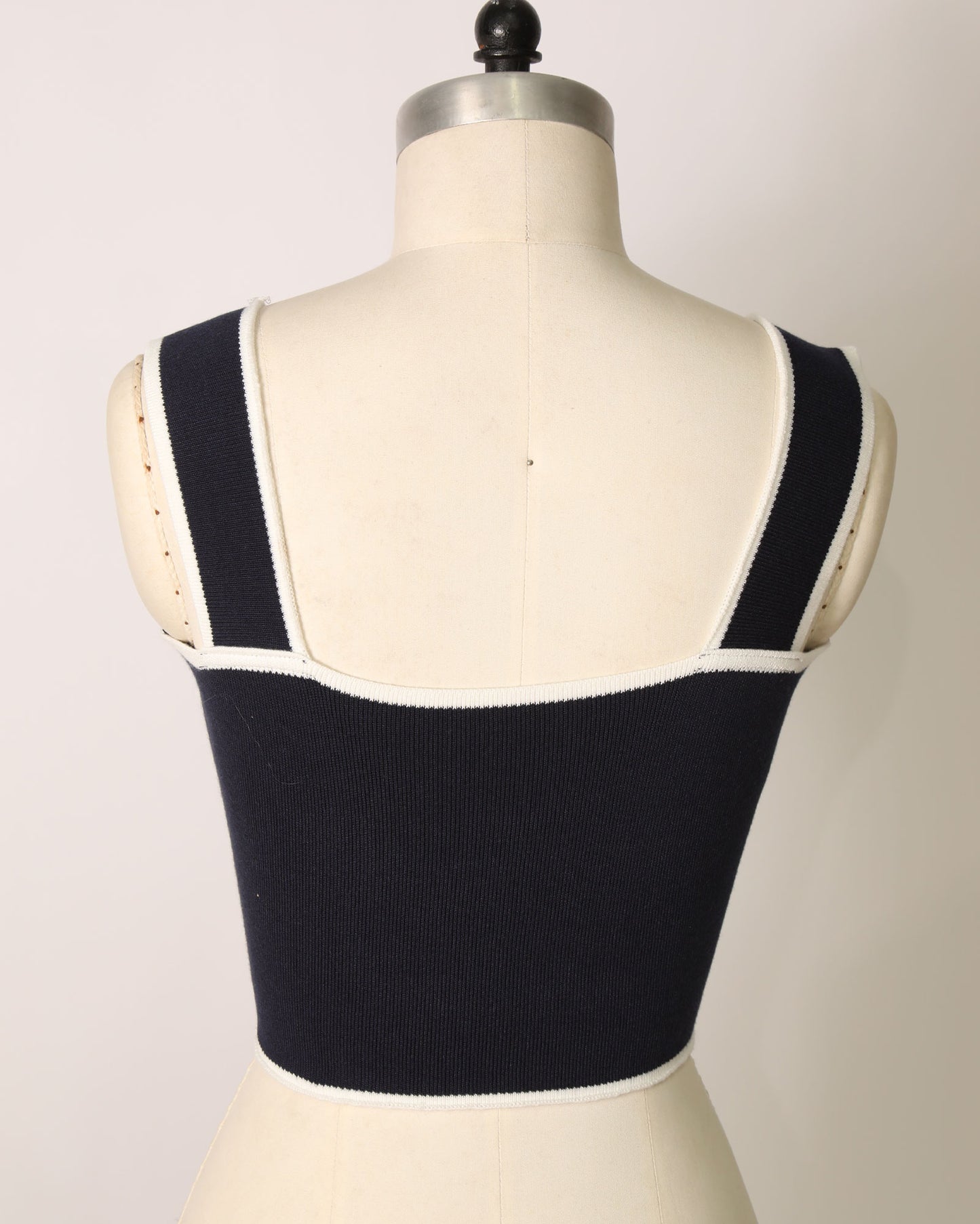 Forevermore Knitted Top - Navy