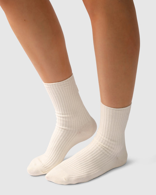 Beloved 2 Pack Socks - Cream