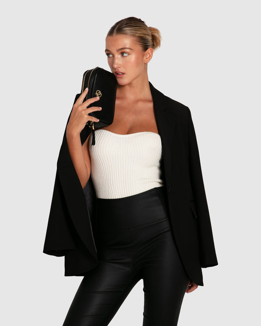 Unchained Heart Blazer - Black