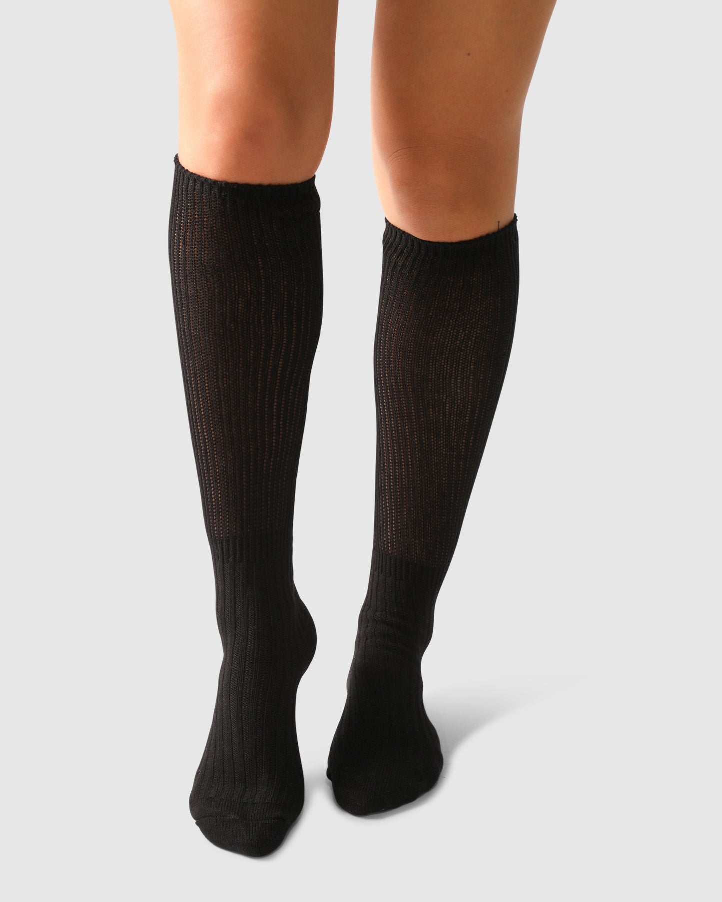 End Game Tall Solid Tube Socks - Black