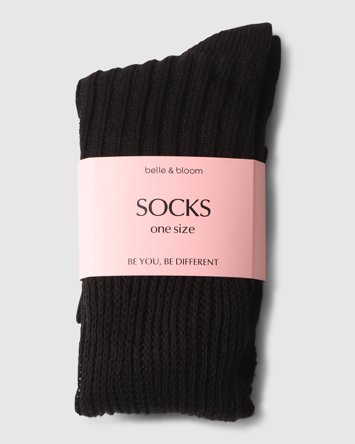 End Game Tall Solid Tube Socks - Black