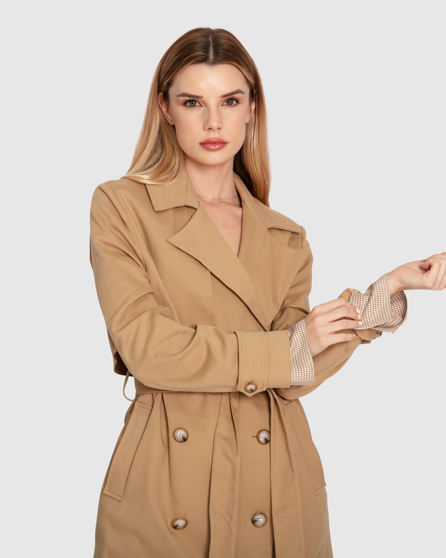 Empirical Trench Coat - Khaki