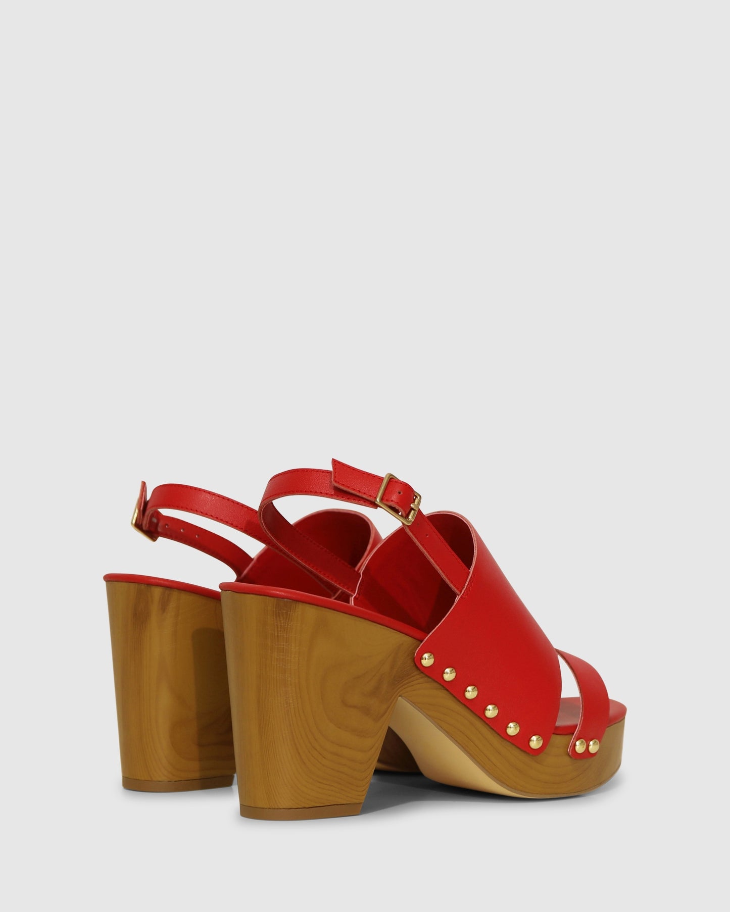 Fire On Fire Clog Shoe - Red