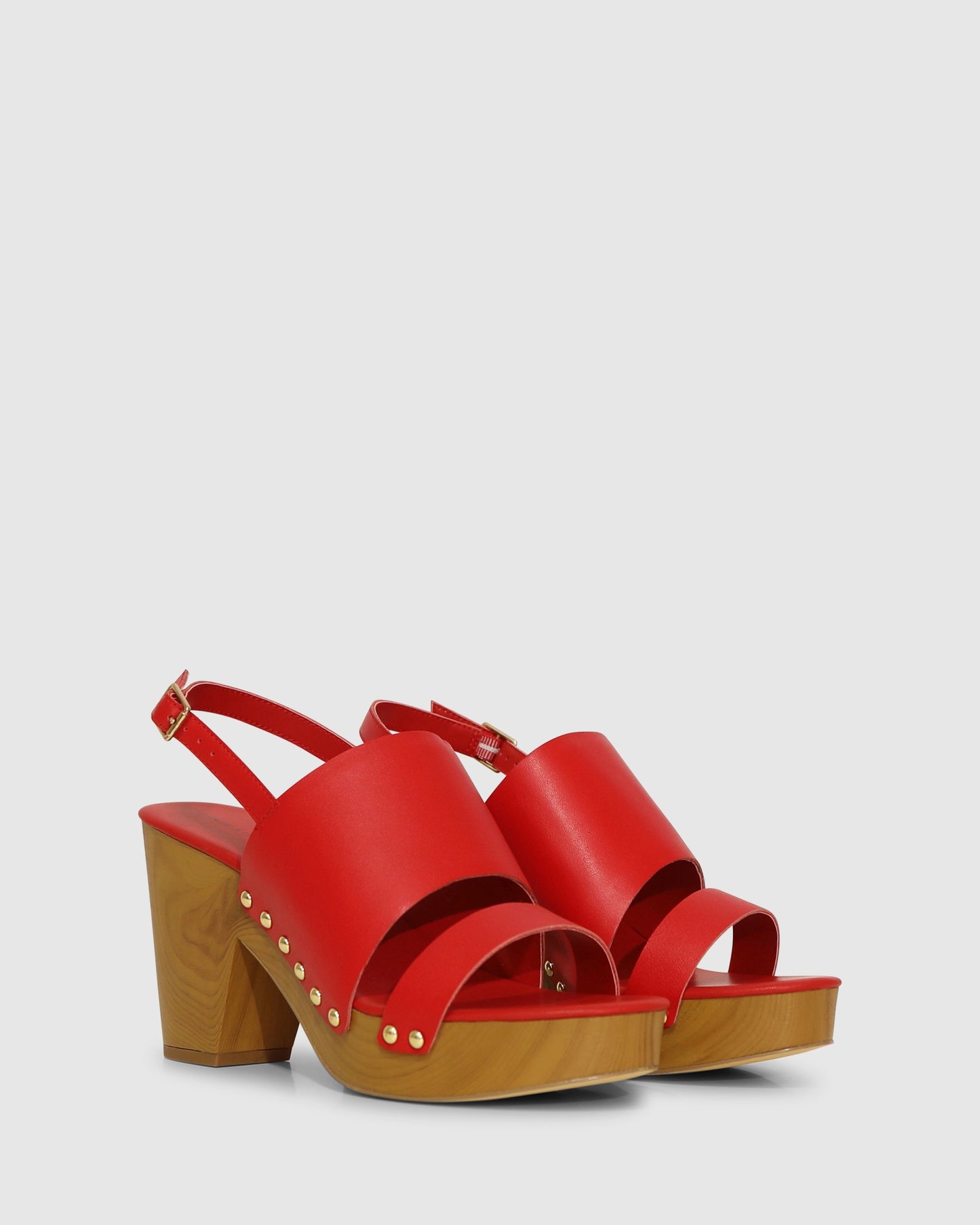 Fire On Fire Clog Shoe - Red