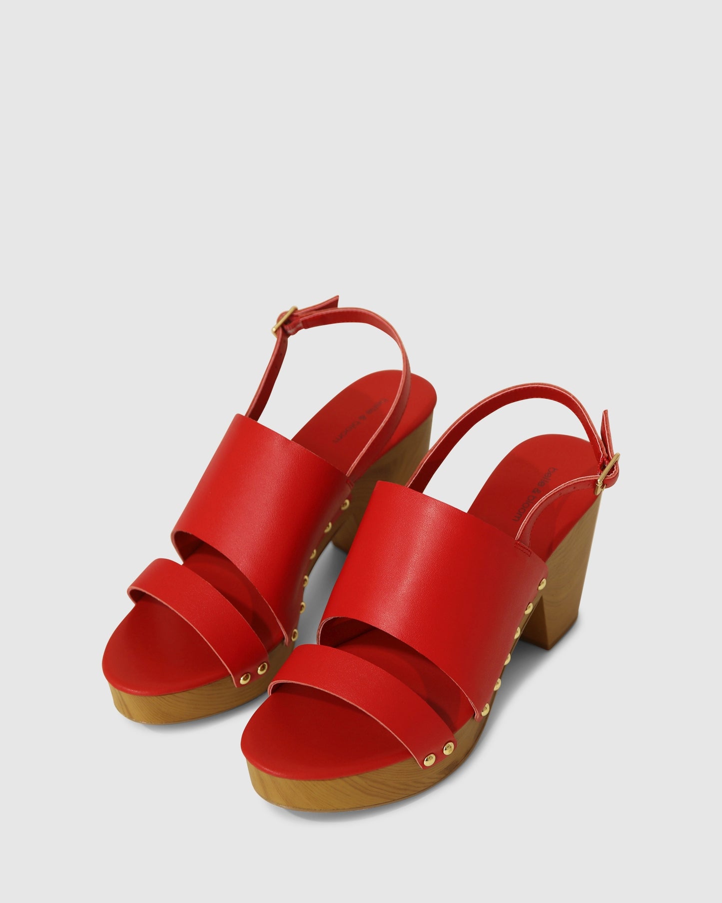 Fire On Fire Clog Shoe - Red