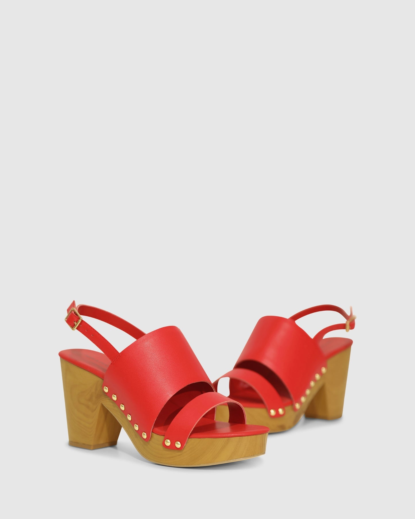 Fire On Fire Clog Shoe - Red