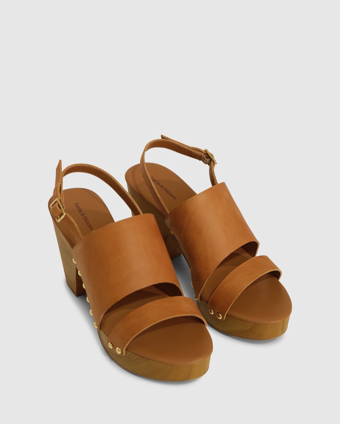 Fire On Fire Clog Shoe - Tan