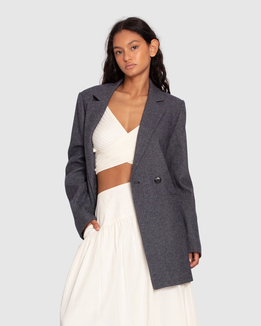 Kensington Oversized Coat - Black