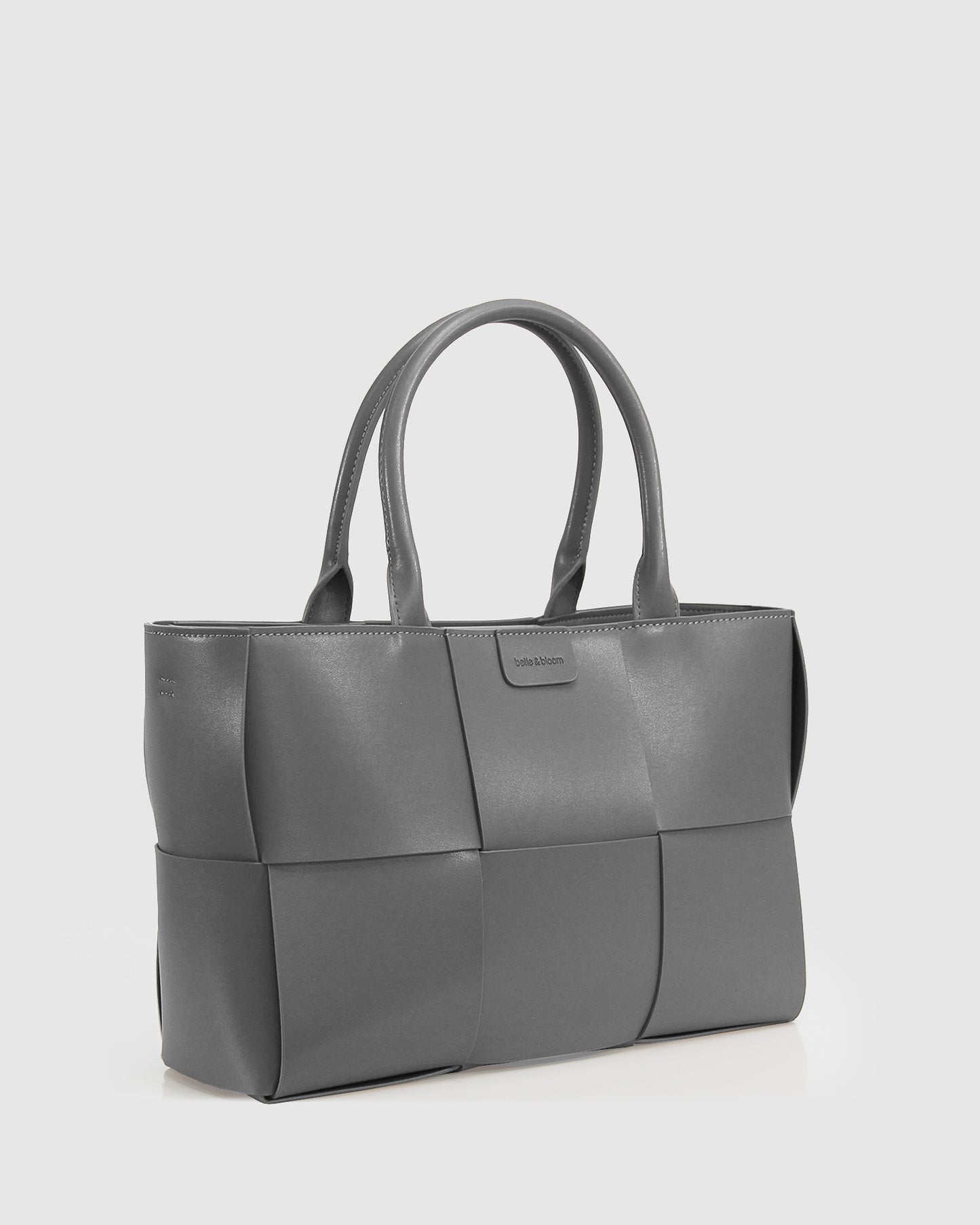 Long Way Home Woven Tote - Grey