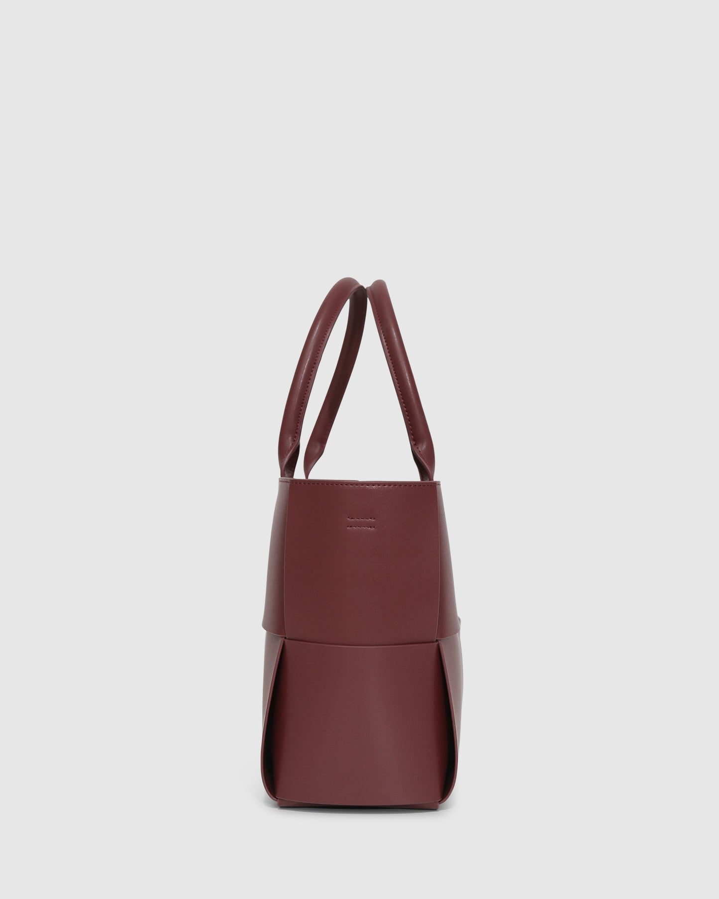 Long Way Home Woven Tote - Burgundy