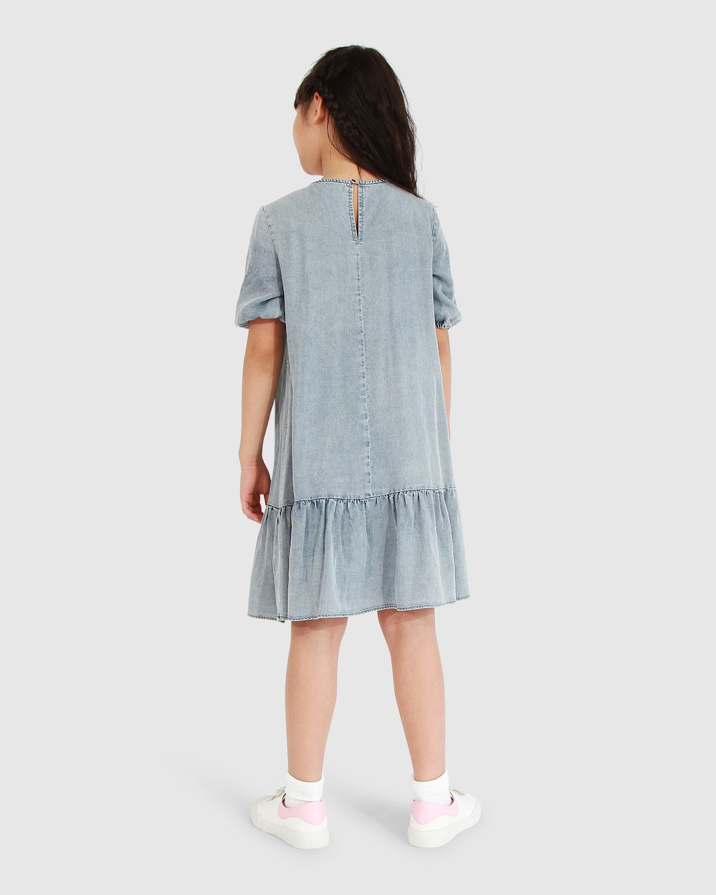 Pure Love Dress - Mid Denim