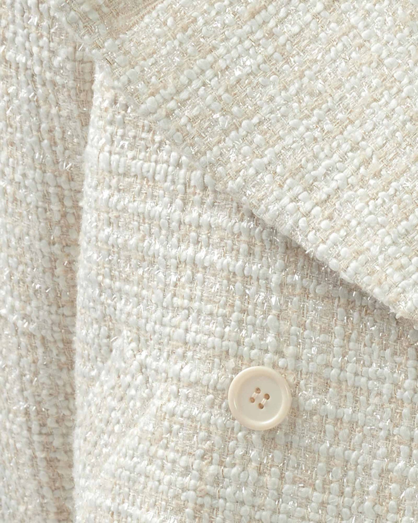 Power Over Me Tweed Jacket - Beige Marle