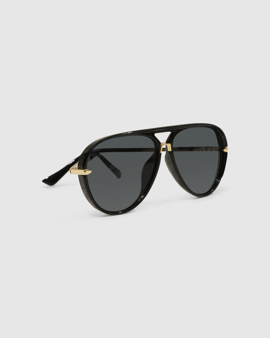 Royal Aviator Sunglasses - Black