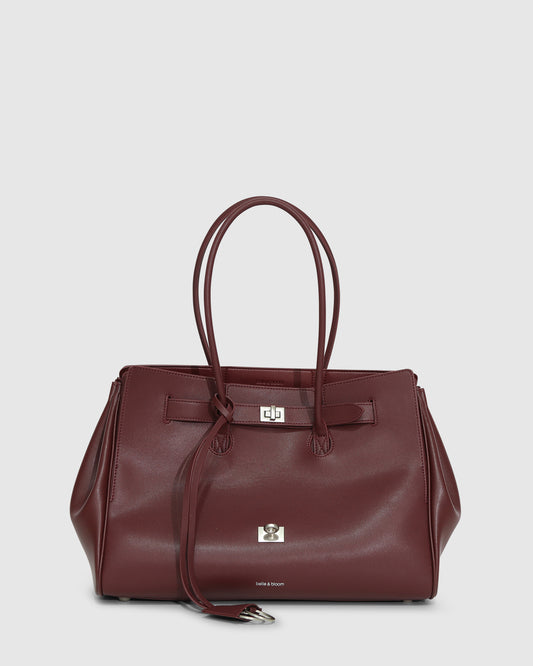 Rude Boy Shoulder Bag - Burgundy