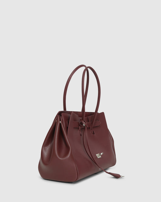 Rude Boy Shoulder Bag - Burgundy