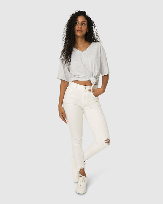 Skinny Dip Jeans - White