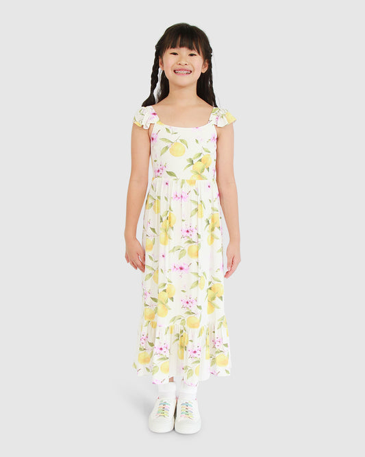 Sunset Sakura Maxi Dress - Sakura Orchard