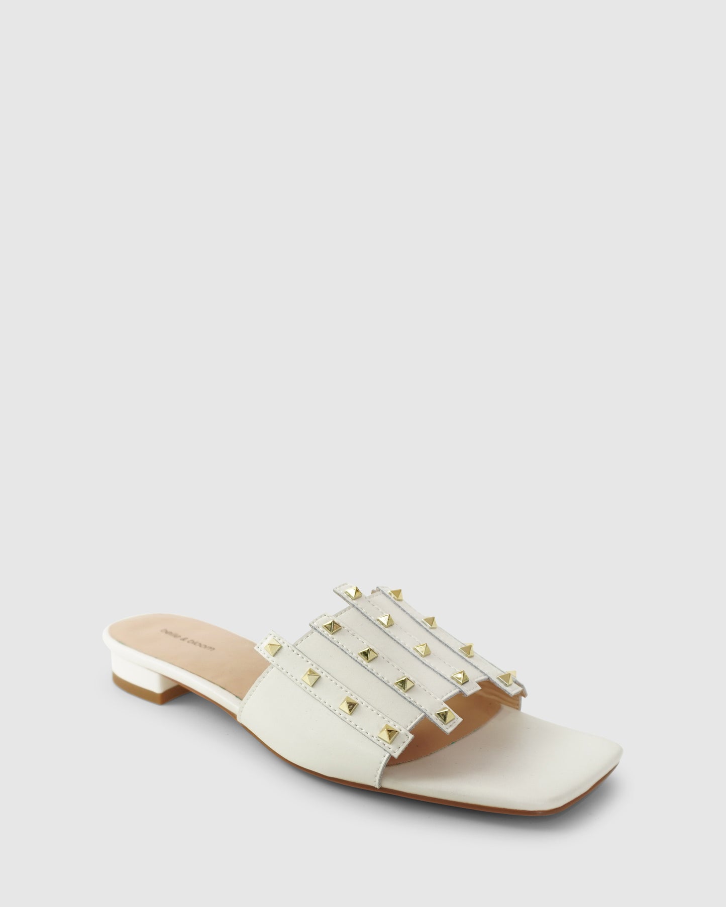 Until We Meet Stud Slide - Cream