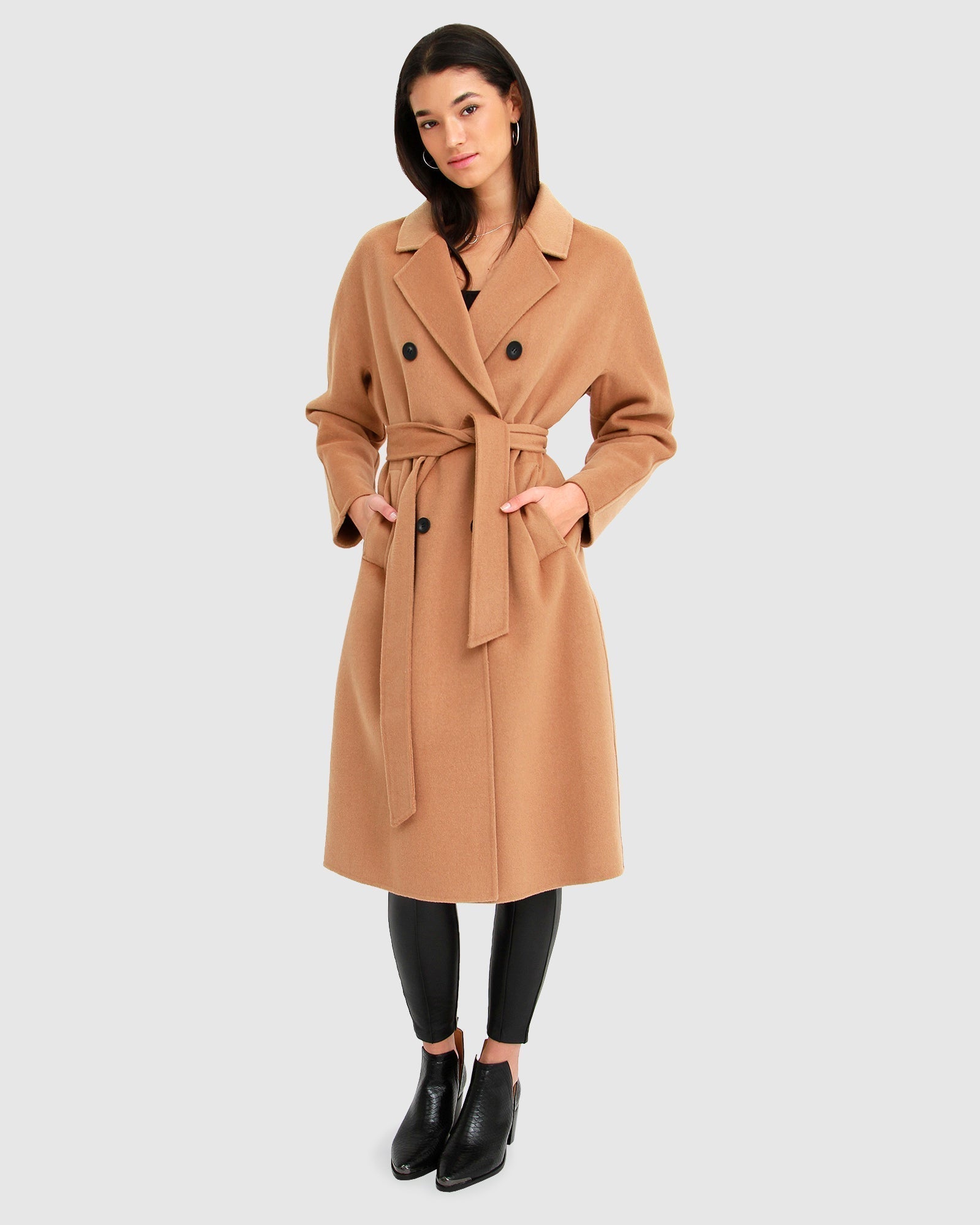 Girls camel coat online