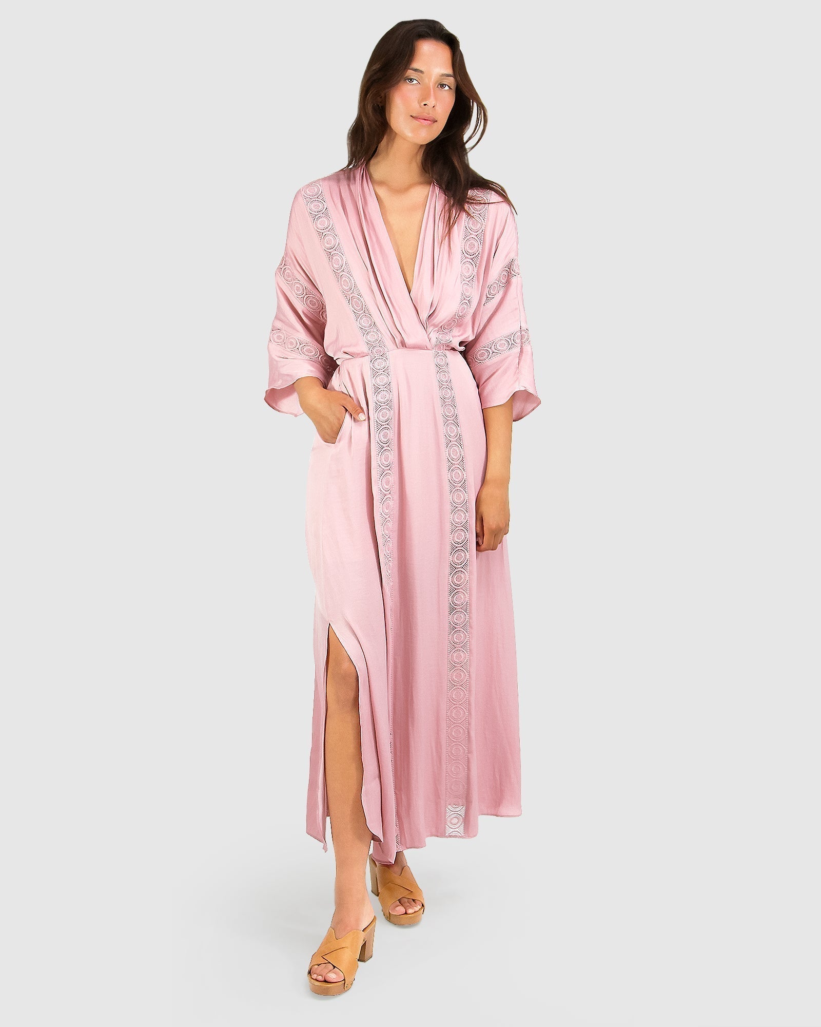 Pink Women's Kimono