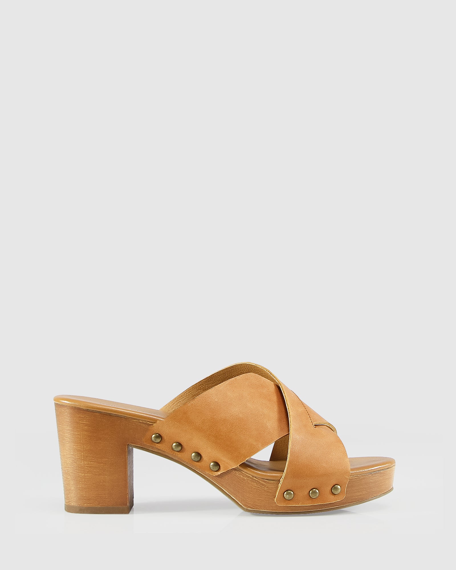 Midtown Clog Mule - Tan – Belle & Bloom