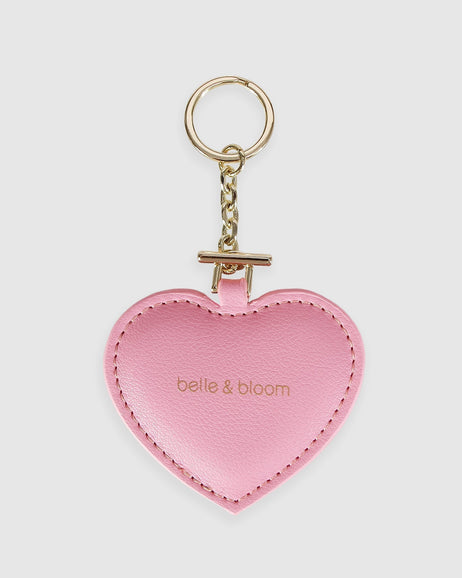 Pink Heart Key Ring Clip – Grama Jeanie's Creations