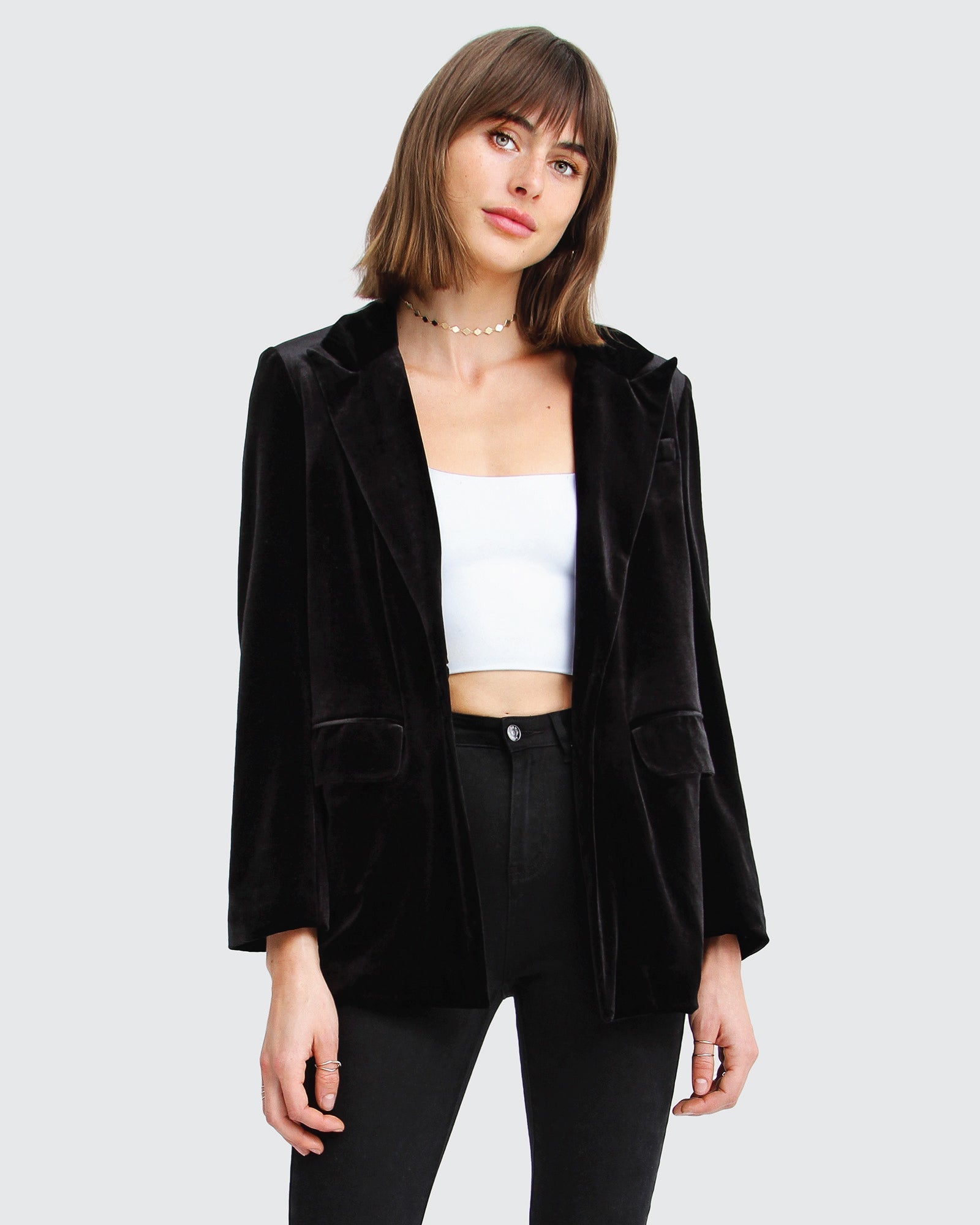 Velvet clearance oversized blazer