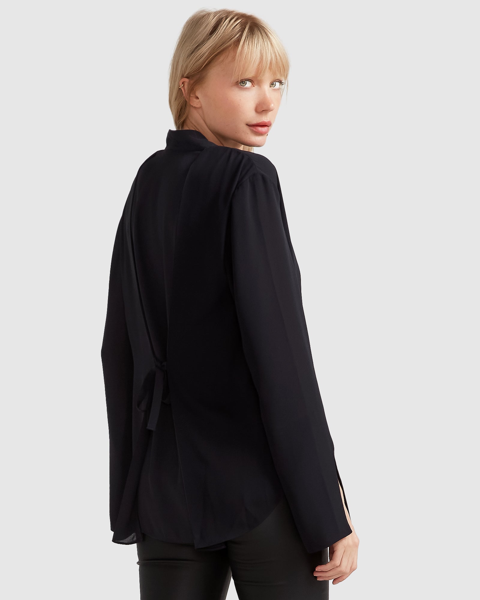 Black on sale sheer blazer