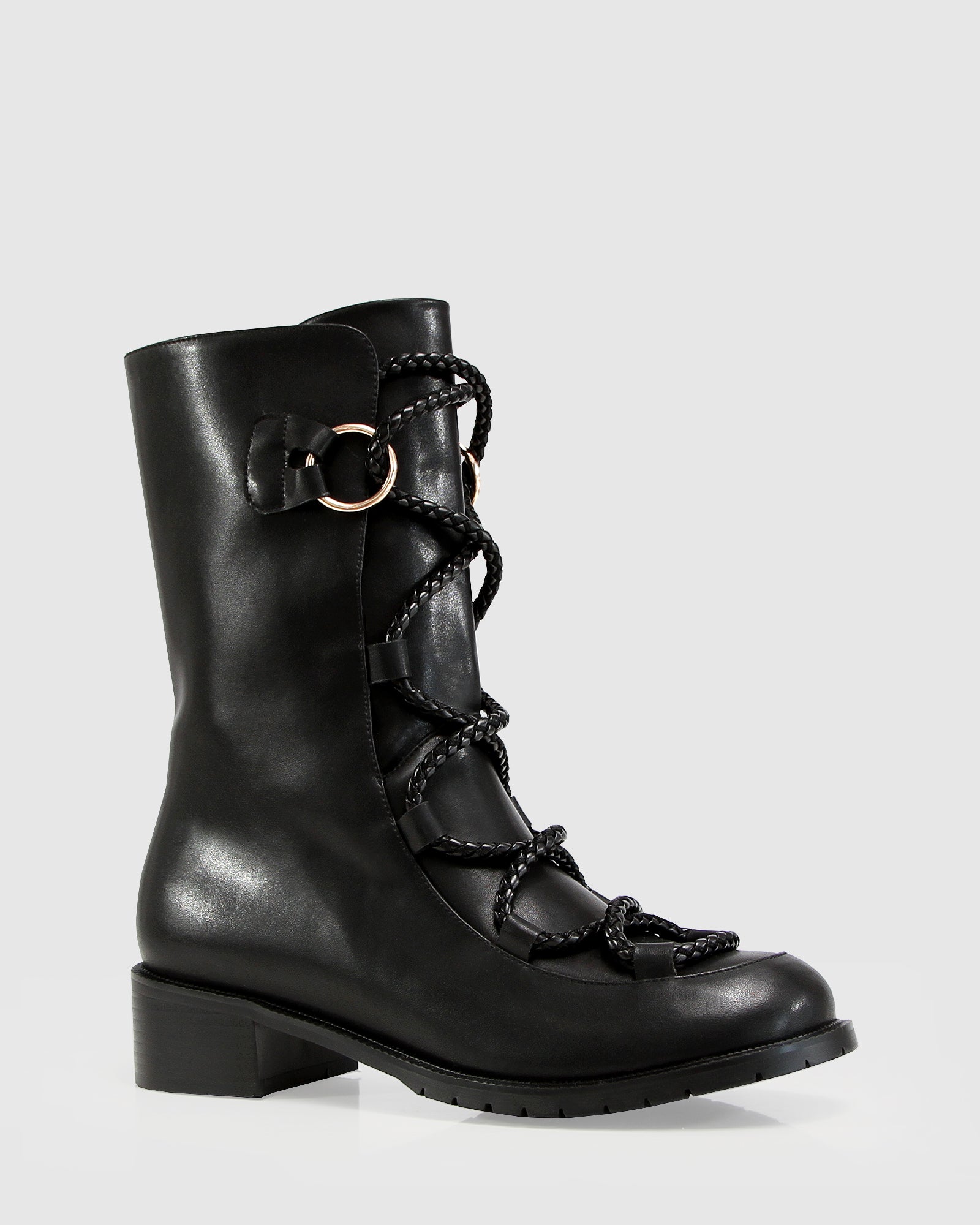 Shibuya Laced Boot Black