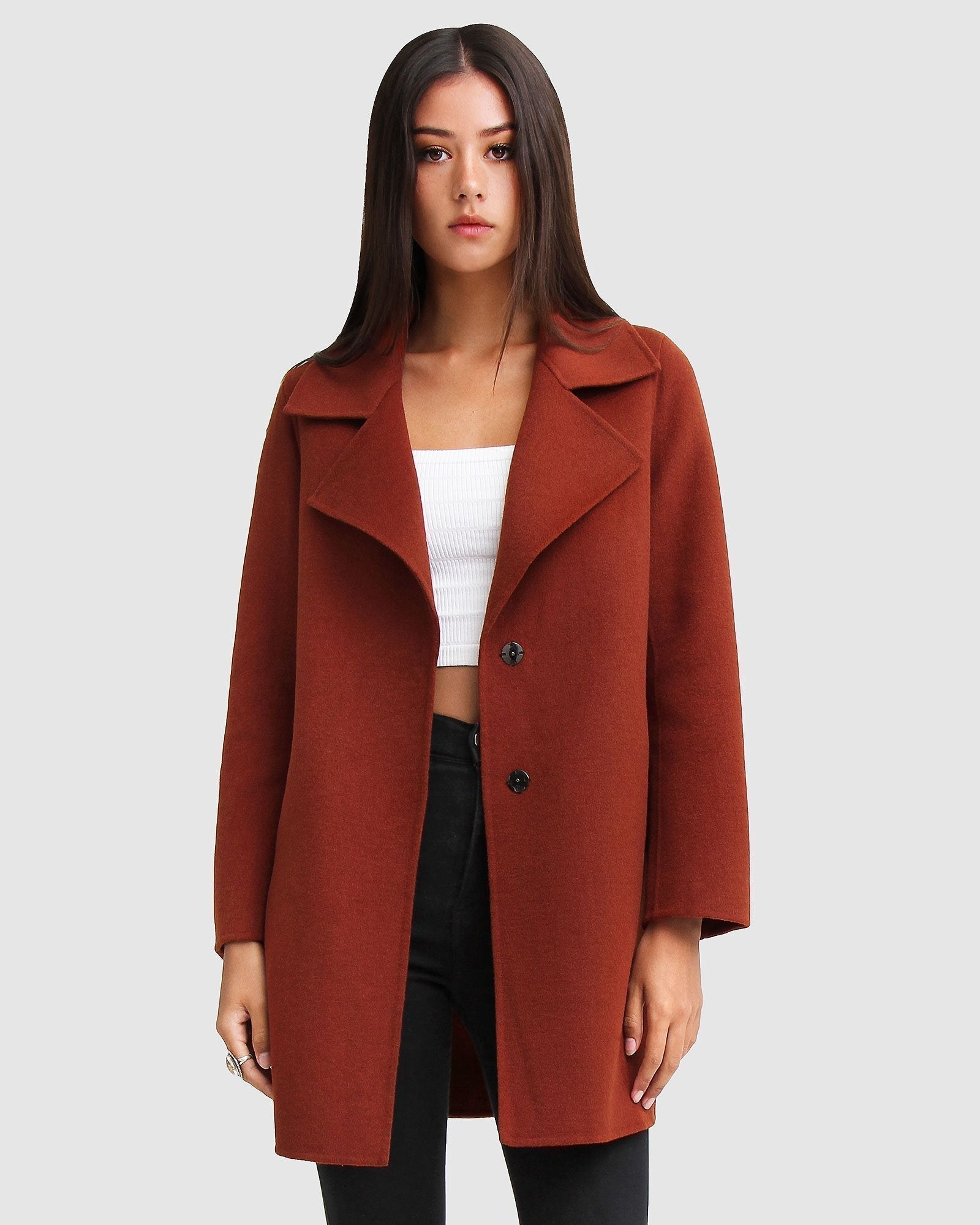 Boyfriend hotsell wool coat